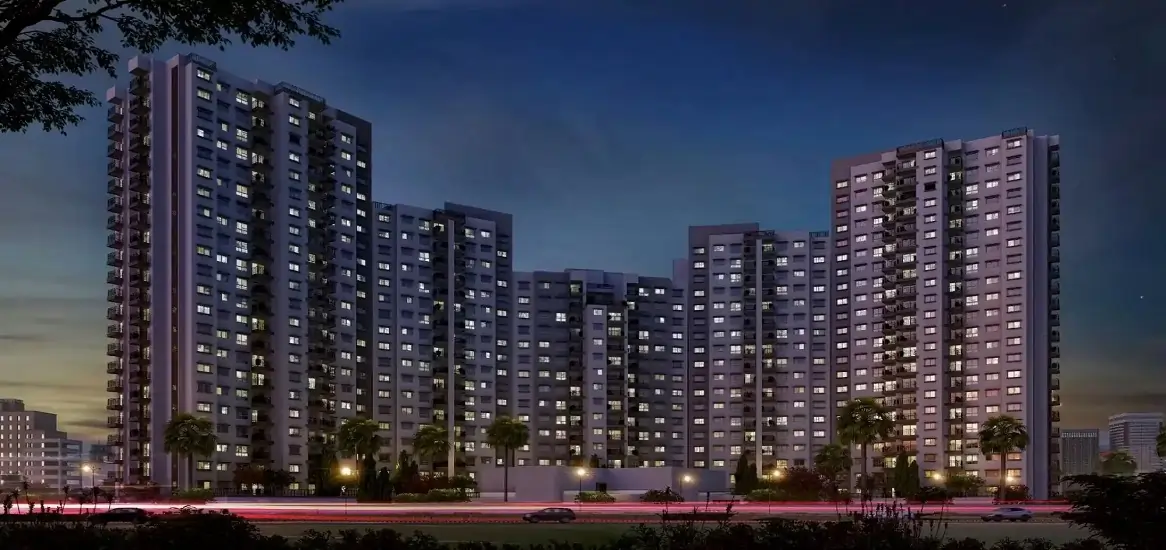 Godrej Verdue Night View
